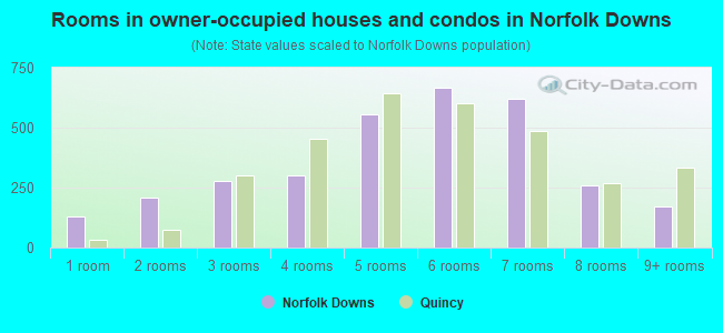 Rooms in owner-occupied houses and condos in Norfolk Downs
