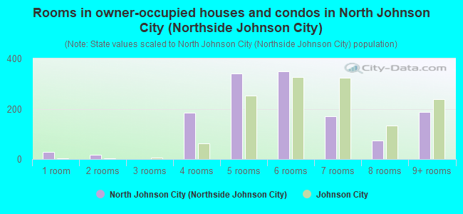 Rooms in owner-occupied houses and condos in North Johnson City (Northside Johnson City)