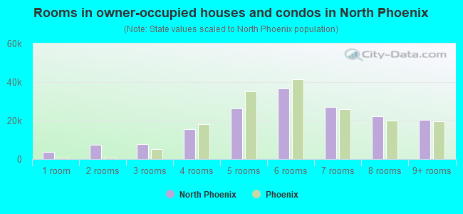 Rooms in owner-occupied houses and condos in North Phoenix