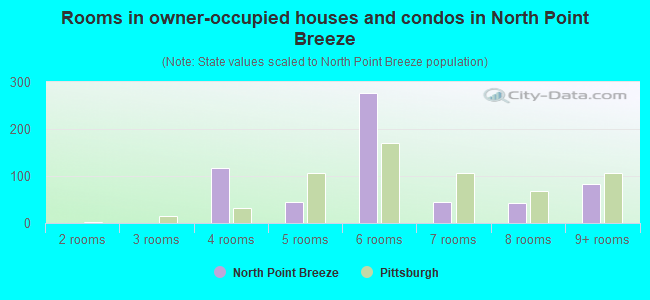 Rooms in owner-occupied houses and condos in North Point Breeze