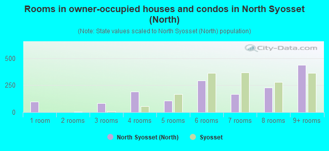 Rooms in owner-occupied houses and condos in North Syosset (North)