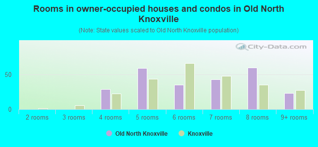 Rooms in owner-occupied houses and condos in Old North Knoxville