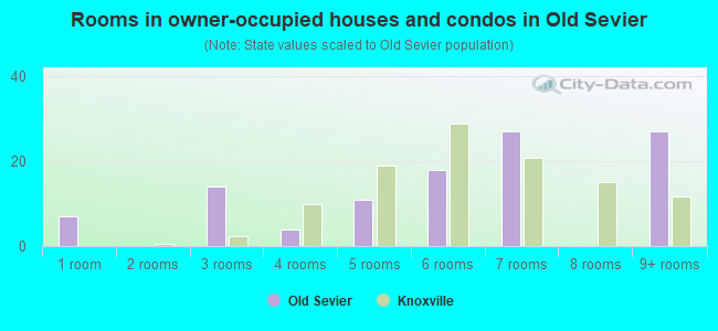 Rooms in owner-occupied houses and condos in Old Sevier