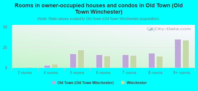 Rooms in owner-occupied houses and condos in Old Town (Old Town Winchester)