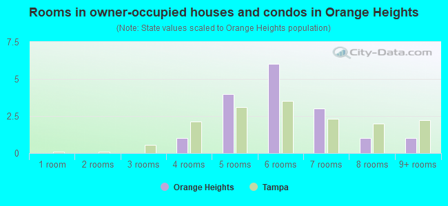 Rooms in owner-occupied houses and condos in Orange Heights