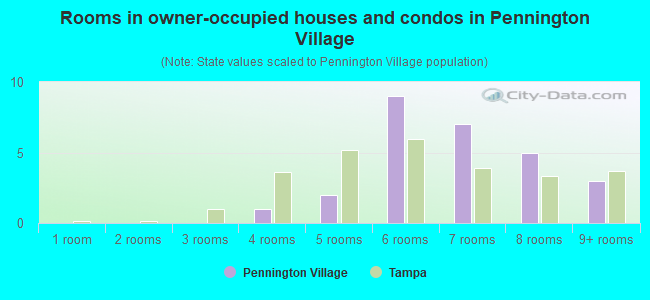Rooms in owner-occupied houses and condos in Pennington Village