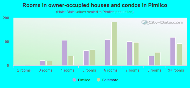 Rooms in owner-occupied houses and condos in Pimlico
