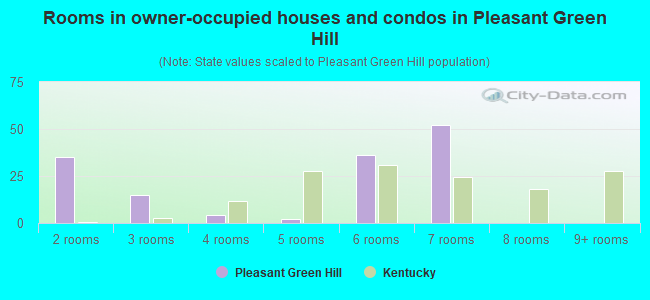 Rooms in owner-occupied houses and condos in Pleasant Green Hill