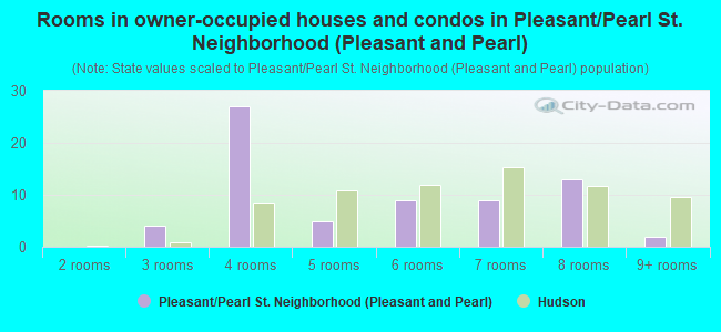 Rooms in owner-occupied houses and condos in Pleasant/Pearl St. Neighborhood (Pleasant and Pearl)