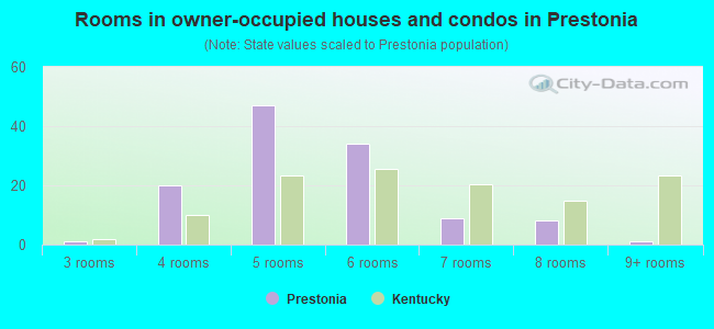 Rooms in owner-occupied houses and condos in Prestonia