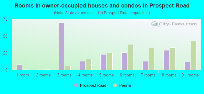 Rooms in owner-occupied houses and condos in Prospect Road