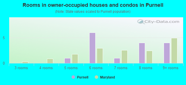 Rooms in owner-occupied houses and condos in Purnell