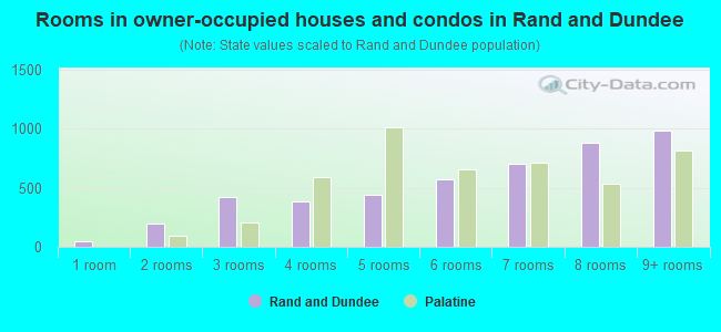 Rooms in owner-occupied houses and condos in Rand and Dundee