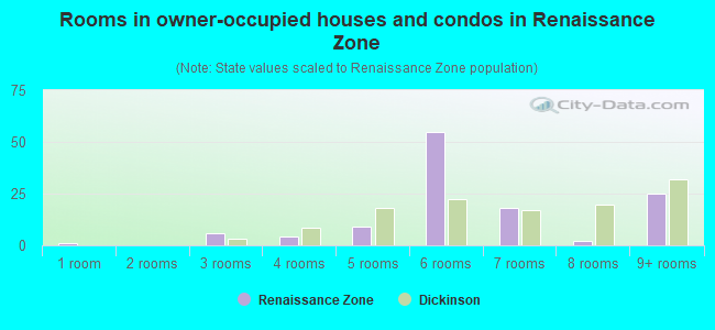 Rooms in owner-occupied houses and condos in Renaissance Zone