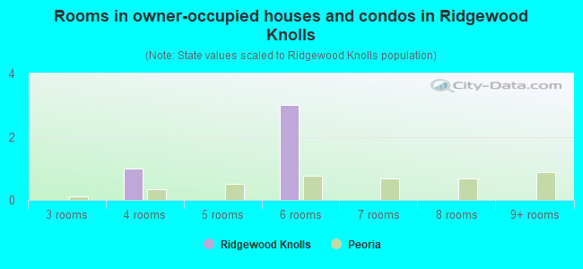 Rooms in owner-occupied houses and condos in Ridgewood Knolls