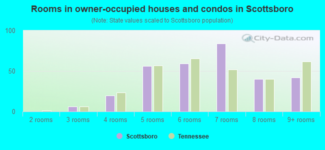 Rooms in owner-occupied houses and condos in Scottsboro