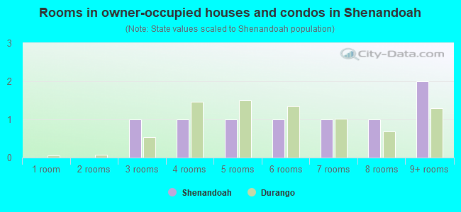 Rooms in owner-occupied houses and condos in Shenandoah