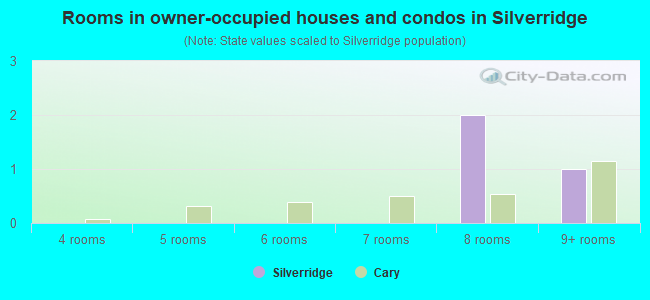 Rooms in owner-occupied houses and condos in Silverridge