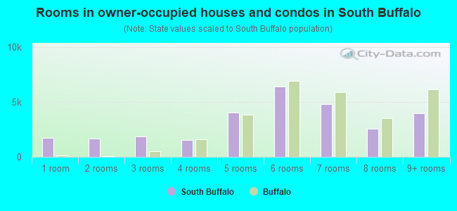 Rooms in owner-occupied houses and condos in South Buffalo