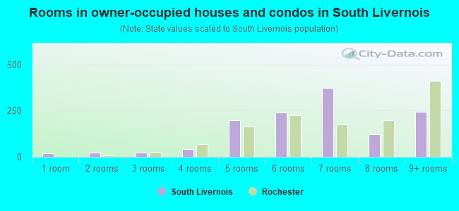 Rooms in owner-occupied houses and condos in South Livernois