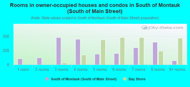 Rooms in owner-occupied houses and condos in South of Montauk (South of Main Street)