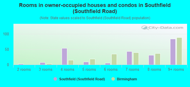 Rooms in owner-occupied houses and condos in Southfield (Southfield Road)