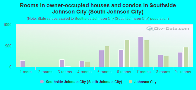 Rooms in owner-occupied houses and condos in Southside Johnson City (South Johnson City)