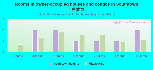 Rooms in owner-occupied houses and condos in Southtown Heights