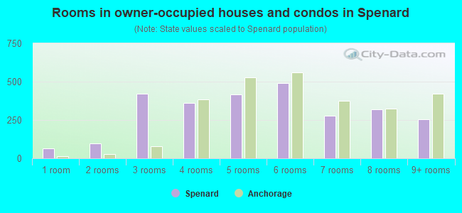 Rooms in owner-occupied houses and condos in Spenard