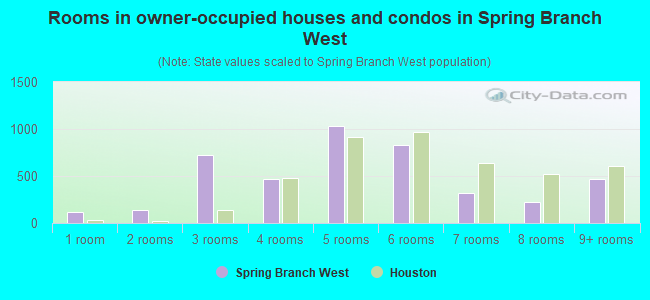 Rooms in owner-occupied houses and condos in Spring Branch West