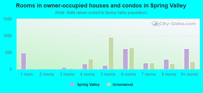 Rooms in owner-occupied houses and condos in Spring Valley