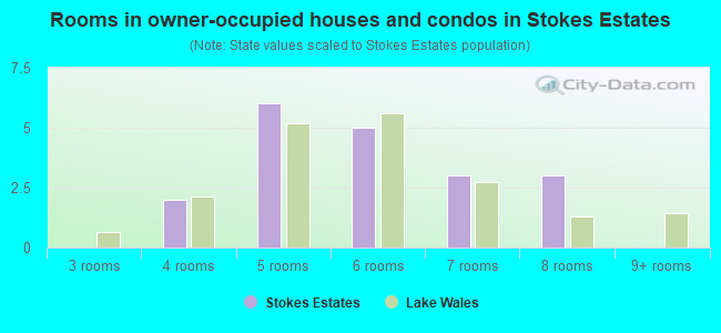 Rooms in owner-occupied houses and condos in Stokes Estates