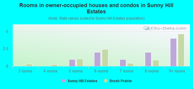 Rooms in owner-occupied houses and condos in Sunny Hill Estates