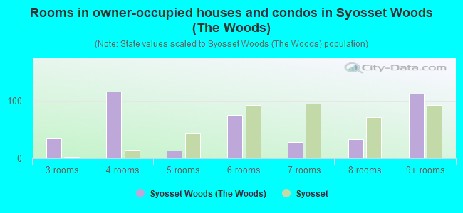 Rooms in owner-occupied houses and condos in Syosset Woods (The Woods)