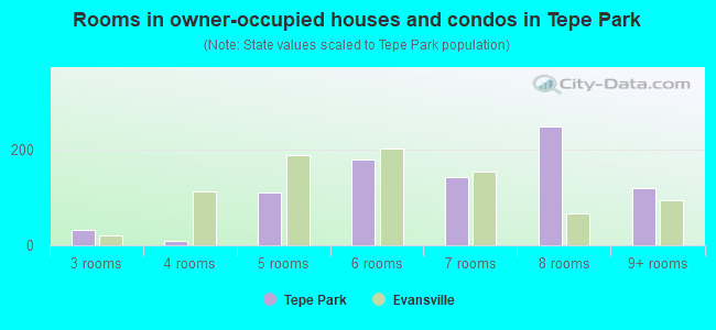 Rooms in owner-occupied houses and condos in Tepe Park