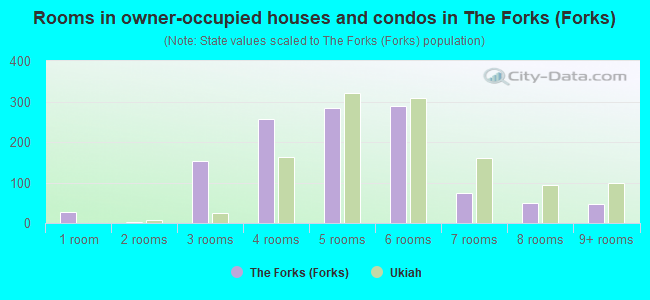 Rooms in owner-occupied houses and condos in The Forks (Forks)
