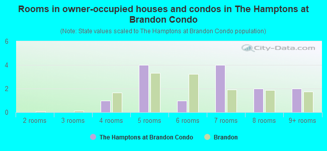 Rooms in owner-occupied houses and condos in The Hamptons at Brandon Condo
