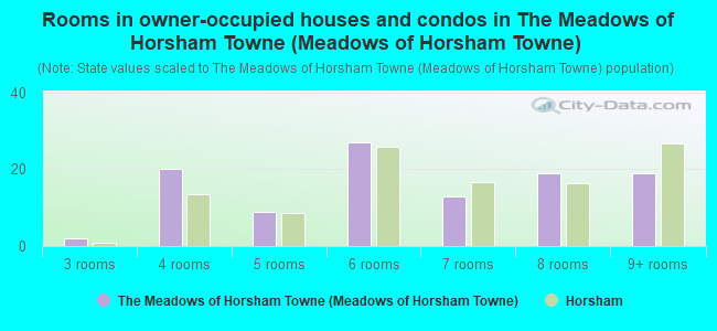 Rooms in owner-occupied houses and condos in The Meadows of Horsham Towne (Meadows of Horsham Towne)