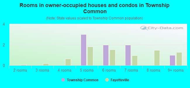 Rooms in owner-occupied houses and condos in Township Common