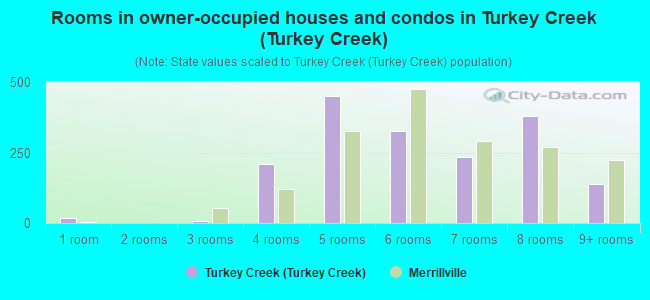 Rooms in owner-occupied houses and condos in Turkey Creek (Turkey Creek)