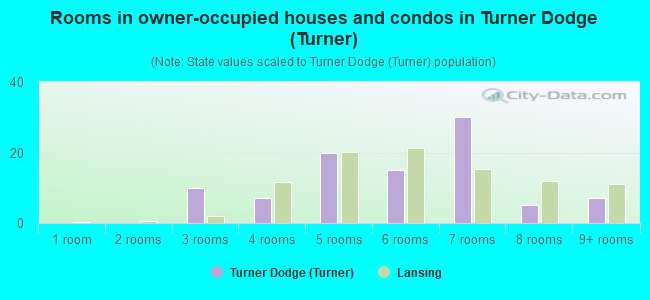 Rooms in owner-occupied houses and condos in Turner Dodge (Turner)