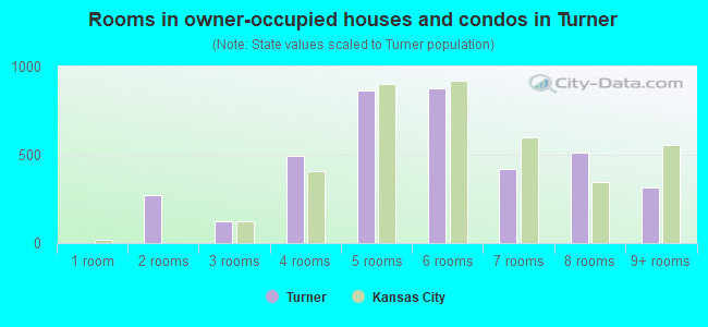 Rooms in owner-occupied houses and condos in Turner