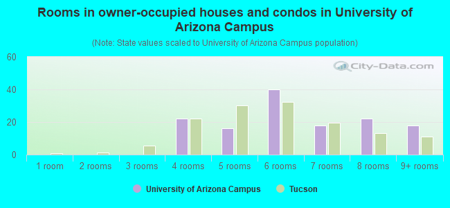 Rooms in owner-occupied houses and condos in University of Arizona Campus