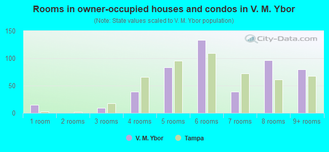 Rooms in owner-occupied houses and condos in V. M. Ybor