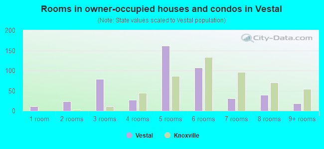 Rooms in owner-occupied houses and condos in Vestal