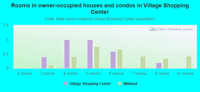 Rooms in owner-occupied houses and condos in Village Shopping Center