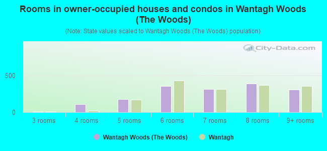 Rooms in owner-occupied houses and condos in Wantagh Woods (The Woods)