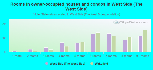 Rooms in owner-occupied houses and condos in West Side (the West Side)