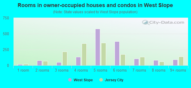 Rooms in owner-occupied houses and condos in West Slope