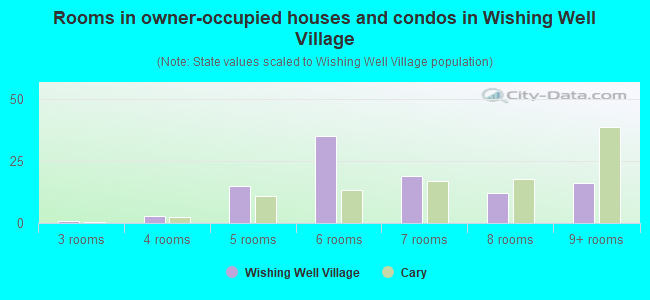 Rooms in owner-occupied houses and condos in Wishing Well Village